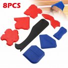 8Pcs per Set Sealant Spatula Caulking Tool Kit Joint Silicone Grout Remover Scraper