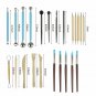 23 Pcs Ceramic Tools Set Clay Sculpting Carving Modeling Combination Tool Kit Set