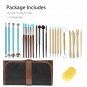 23 Pcs Ceramic Tools Set Clay Sculpting Carving Modeling Combination Tool Kit Set