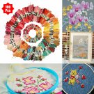 100pcs per set DIY Cross Stitch Cotton Embroidery Thread Floss Sewing Skeins Craft