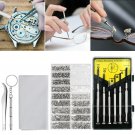 Durable Eye Glasses Watch Repair Tool Screw Nose Pad Nut Optical Assortment Kit