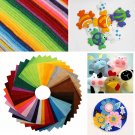 42pcs Colorful DIY Soft Nonwoven Felt Fabric Sheet Craft Patchwork 15x15cm Decor