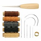 14 Pcs Upholstery Carpet Leather Canvas Repair Curved Hand Sewing Needles Kit
