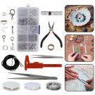 Jewelry Making Kit Wire Silver Sterling Beading Repair Tools Craft Supplies DIY