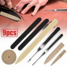 Leathercraft Stitching Groover Skiving Edger Beveler Leather Working Tools Kit