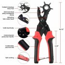 6 round Leather Hole Punch Tool Set Belt Saddle Watch Strap Shoe Fabric Craft Projects