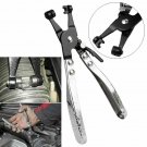 Angled Swivel Jaw Locking Car Pipe Hose Clamp Pliers Fuel Coolant Clip