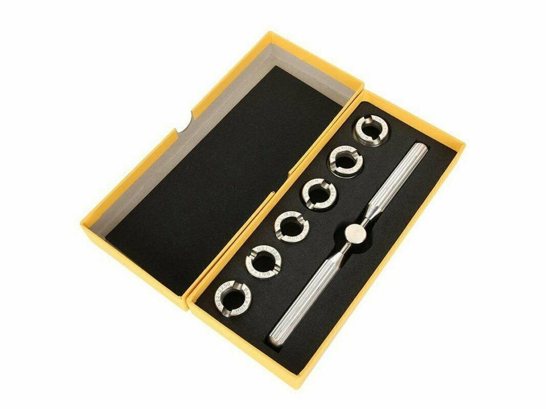 NEW Pro Back Case Opener Cover Remover for Rolex & Tudor Watch Repair Tool Kit A