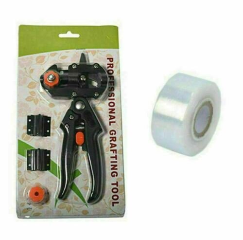Grafting Pruning Pruner Shears Cutting Tool Kit simple case with 3cm Film Tape