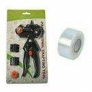 Grafting Pruning Pruner Shears Cutting Tool Kit simple case with 3cm Film Tape