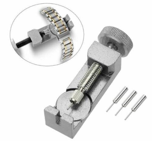 Metal Adjustable Watch Band Strap Bracelet Link Pin Remover Repair Tool Kit