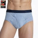 12-Pack of Hanes Men’s Cotton Tagless Briefs with Comfort Flex Waistband-Gray L(36-38")