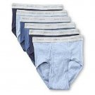 Hanes Men’s Cotton Tagless Briefs with Comfort Flex Waistband Gray Colors Size XL 6Pcs