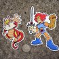 Lion-O & Snarf Thundercats Vinyl Stickers - Die Cut Decal for Laptop, Skateboard, Vehicle, and more!