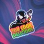 Venom Holographic Sticker - Die Cut Metallic Decal for Laptop, Skateboard, Vehicle, and more!