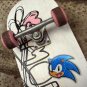 Sonic The Hedgehog Glitter Sticker 4" Sparkle Head Decal for Laptop, Skateboard, Vehicle