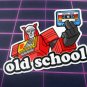 Blaster "Old School" Sticker 5.5" Transformers Die Cut Decal for Laptop, Skateboard, Car