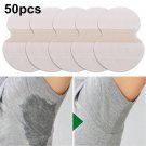 50pcs Armpits Sweat Pads Underarm Pads Dress Sweat Perspiration Pads