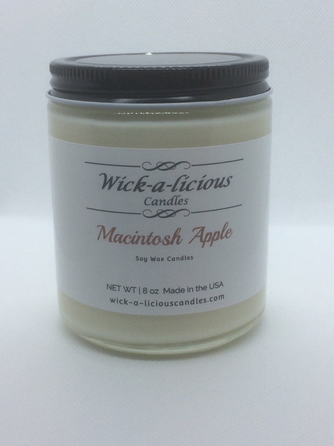Macintosh Apple Soy Wax Candle 8oz