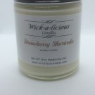Strawberry Shortcake Soy Wax Candle 8oz