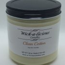 Clean Cotton  Soy Wax Candle 16oz