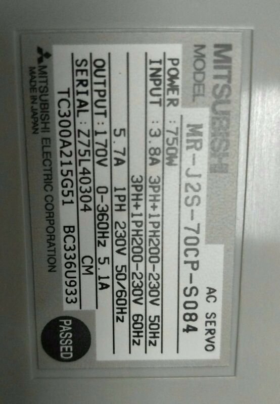 Mitsubishi servo  driver  MR-J2S-70CP-S084 MRJ2S70CPS084 new  