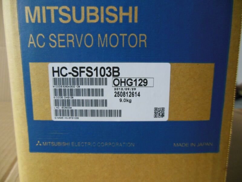 Mitsubishi SERVO MOTOR  HC-SFS103B   HCSFS103B   new  
