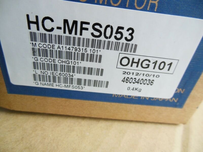 Mitsubishi SERVO MOTOR  HC-MFS053   HCMFS053    new  