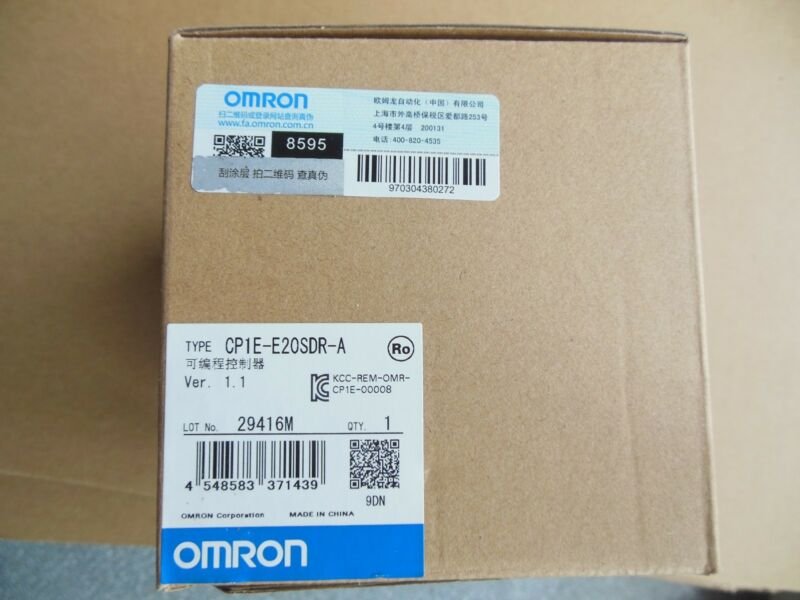 OMRON PLC CP1E-E20SDR-A CP1EE20SDRA  NEW  