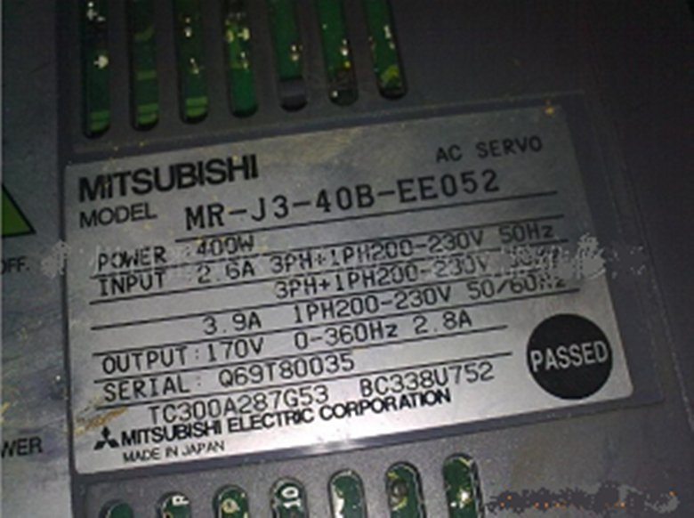Mitsubishi servo driver MR-J3-40B-EE052 Refurbished  