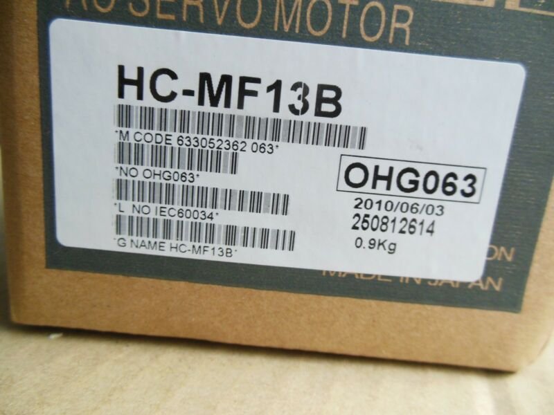 Mitsubishi SERVO MOTOR  HC-MF13B    HCMF13B   new  