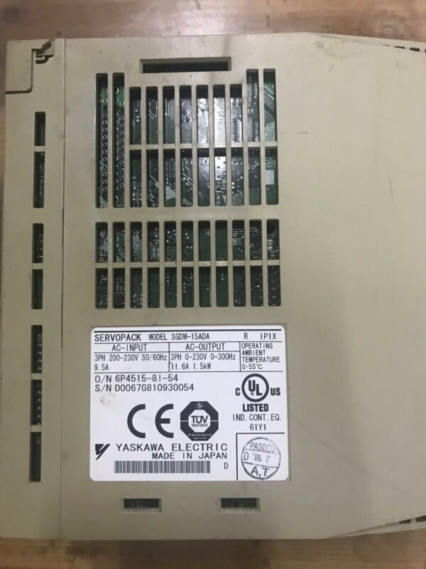 YASKAWA servo  driver SGDM-15ADA SGDM15ADA Refurbished  