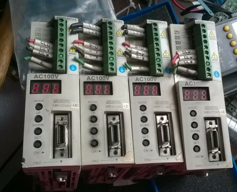 Mitsubishi servo  driver MR-C10A1-UE MRC10A1UE Refurbished  