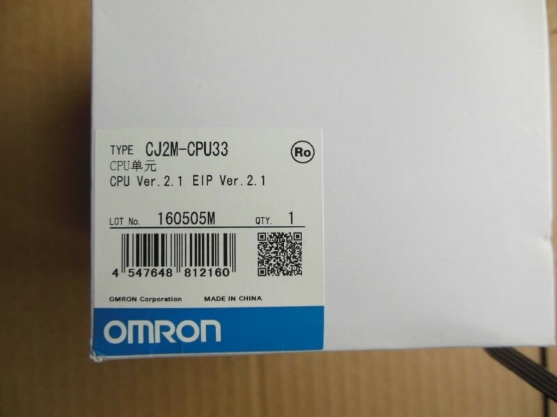 OMRON CPU CJ2M-CPU33 CJ2MCPU33 NEW 2-5 days delivery
