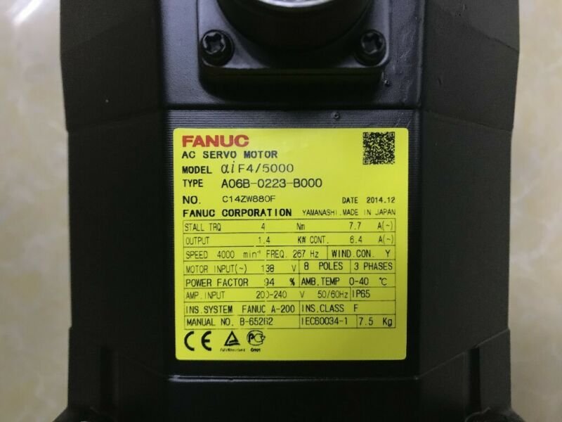 FANUC SERVO MOTOR A06B-0223-B000 A06B0223B000 Refurbished