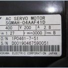 YASKAWA SERVO MOTOR SGMAH-04AAF41D new  