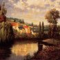 NATURE SCENERY OIL PAINTING ON CANVAS 20"X24"