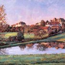 NATURE SCENERY OIL PAINTING ON CANVAS 20"X24"