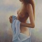 NUDE GIRL OIL PAINTING ON CANVAS 20"x24