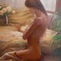 NUDE GIRL OIL PAINTING ON CANVAS 20"x24