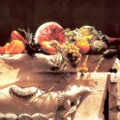 FRUITS AND FLOWERS OIL PAINTING ON CANVAS 20"X24"
