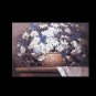 FLOWERS OIL PAINTING ON CANVAS 20"X24"
