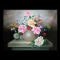 FLOWERS OIL PAINTING ON CANVAS 20"X24"