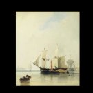 BOAT-SEA 012 OIL PAINTING ON CANVAS 20"X24"