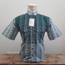 MDXClothing Mens Casual Button-down Shirts - Printed Short Sleeve in green