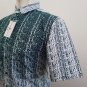 MDXClothing Mens Casual Button-down Shirts - Printed Short Sleeve in green