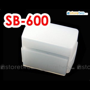 Flash Bounce Diffuser Cap for Nikon Speedlight SB-600, Nissin, Olumpus, Panasonic, Sunpak