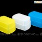 Pack of 3 Flash Bounce Diffuser Cap for Canon Speedlite 430EX II, 430EX