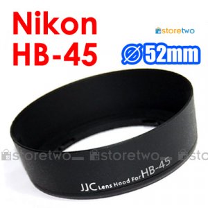 HB-45 - JJC Lens Hood for Nikon AF-S 18-55mm f/3.5-5.6G VR DX NIKKOR