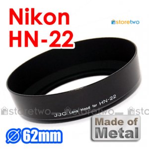 HN-22 - JJC Lens Hood for Nikon Ai 35-70mm f/3.5S, Zoom Ai 35-135mm f/3.5-4.5S, AF Micro 60mm f/2.8D